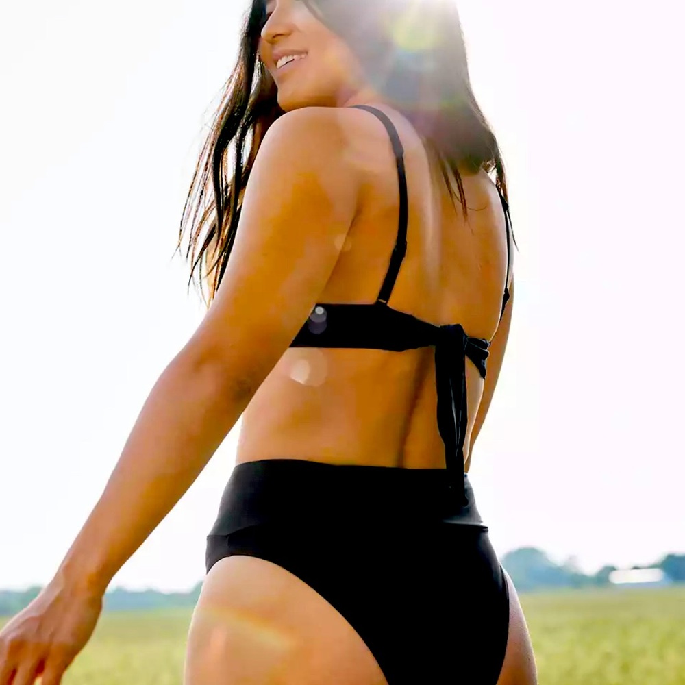 Aerie high cut cheeky size med